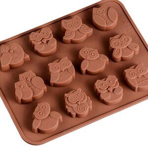 Owl Silicone Baking Molds Bakeware